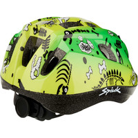 Spiuk casco bicicleta niño SKELETON NIO VERDE/AMARILLO 01