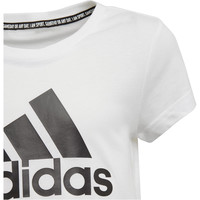 adidas camiseta manga corta niña YG MH BOS TEE vista detalle