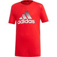 adidas camiseta manga corta niño YB TR PRIME TEE vista frontal