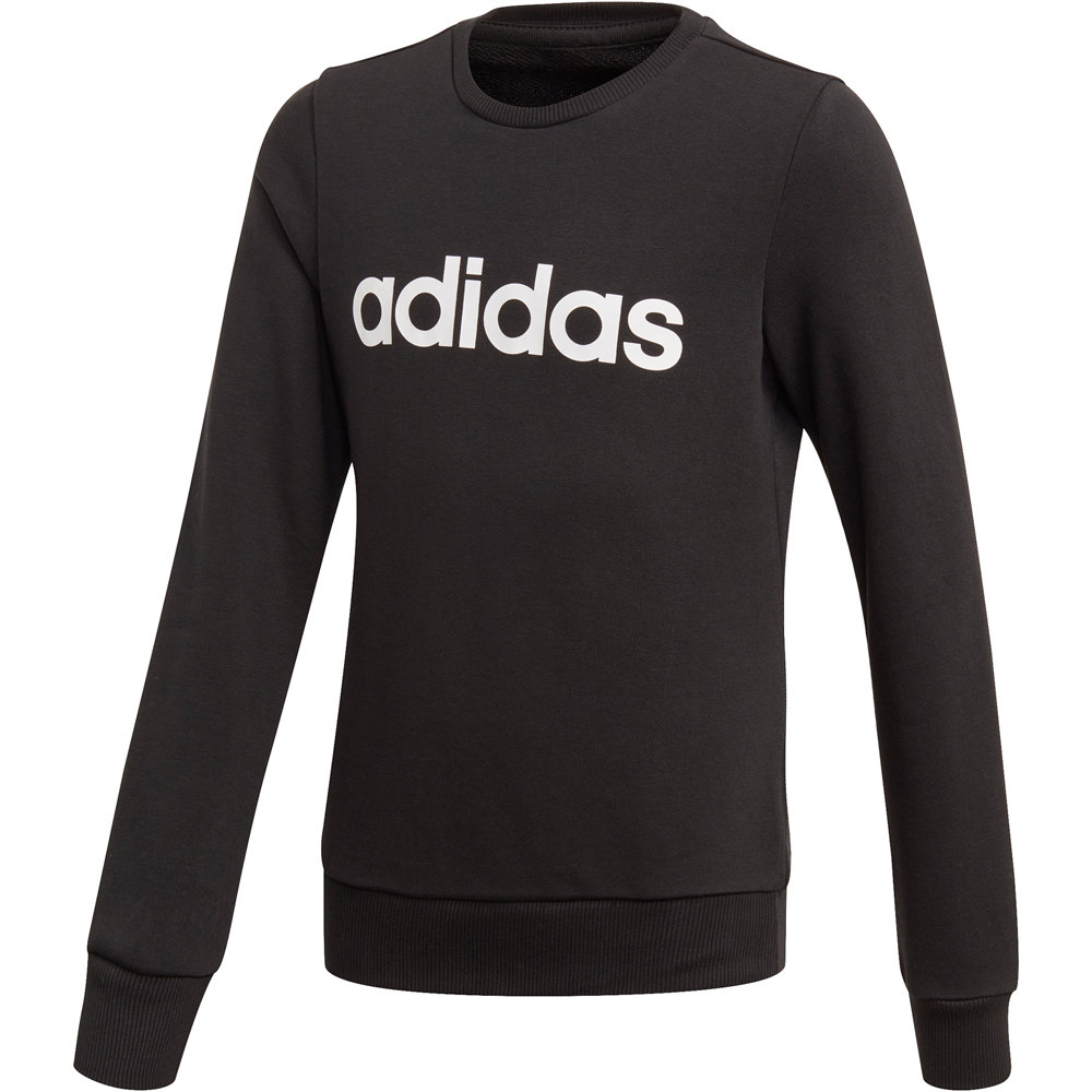 adidas sudadera niña YG E Lin Sweat vista frontal