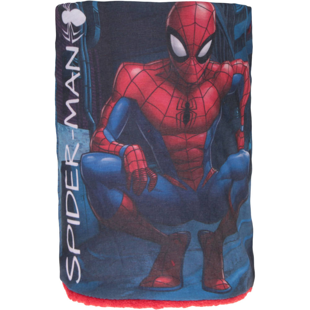 Sun City tubular infantil SPIDERMAN RED vista frontal