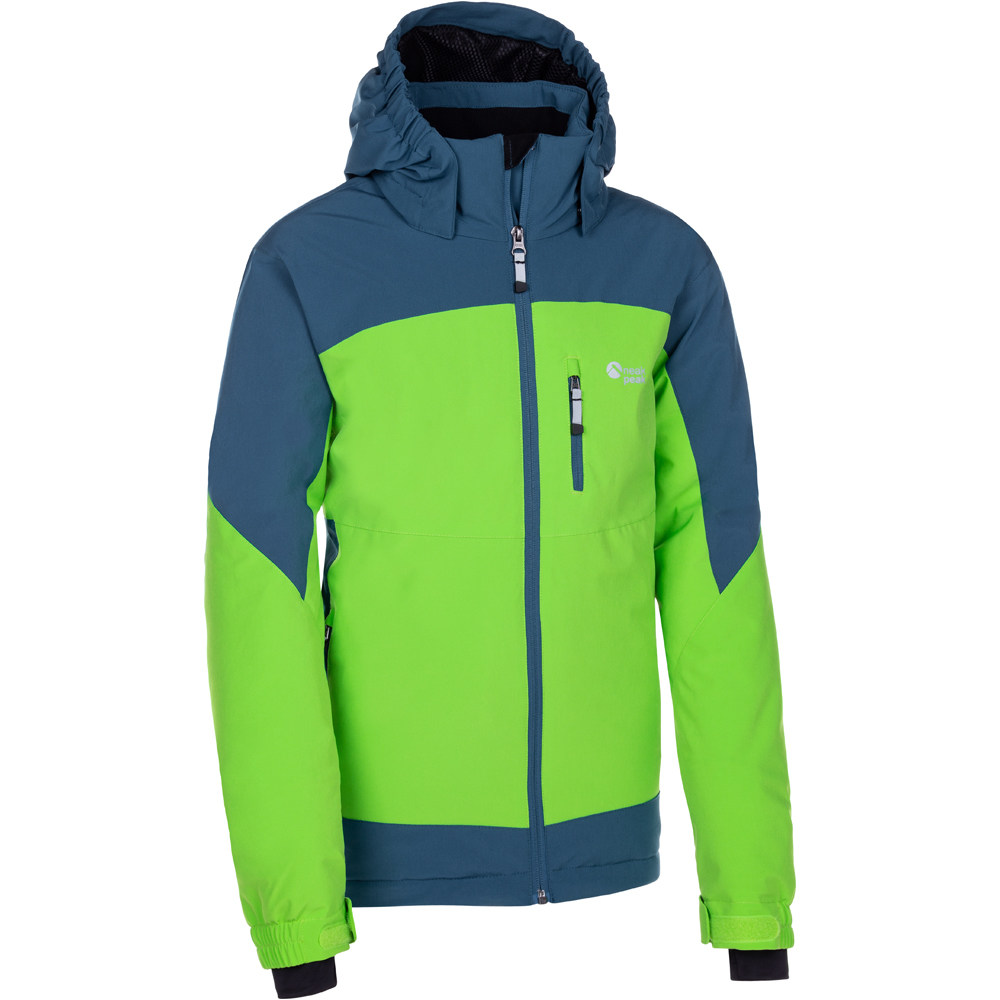 Neak Peak chaqueta impermeable niño KEVIN BSF BLU vista frontal