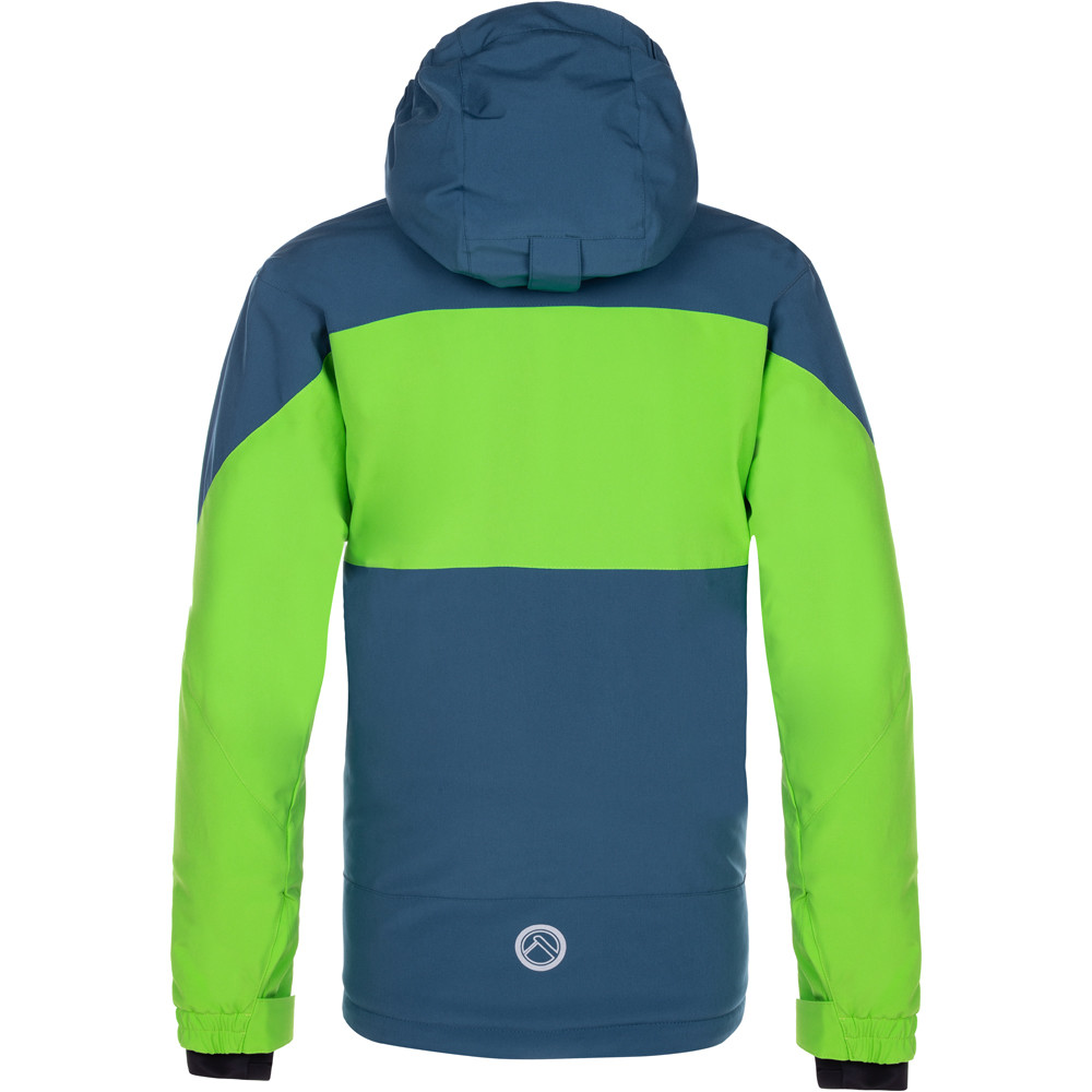 Neak Peak chaqueta impermeable niño KEVIN BSF BLU vista trasera