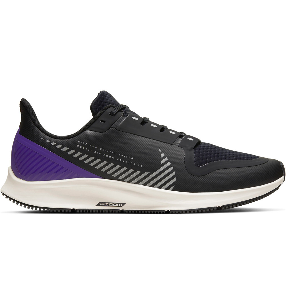 Nike zapatilla running hombre AIR ZOOM PEGASUS 36 SHIELD lateral exterior