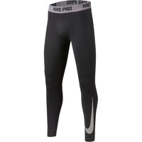 Nike malla larga running niño B NP THERMA TIGHT GFX vista frontal