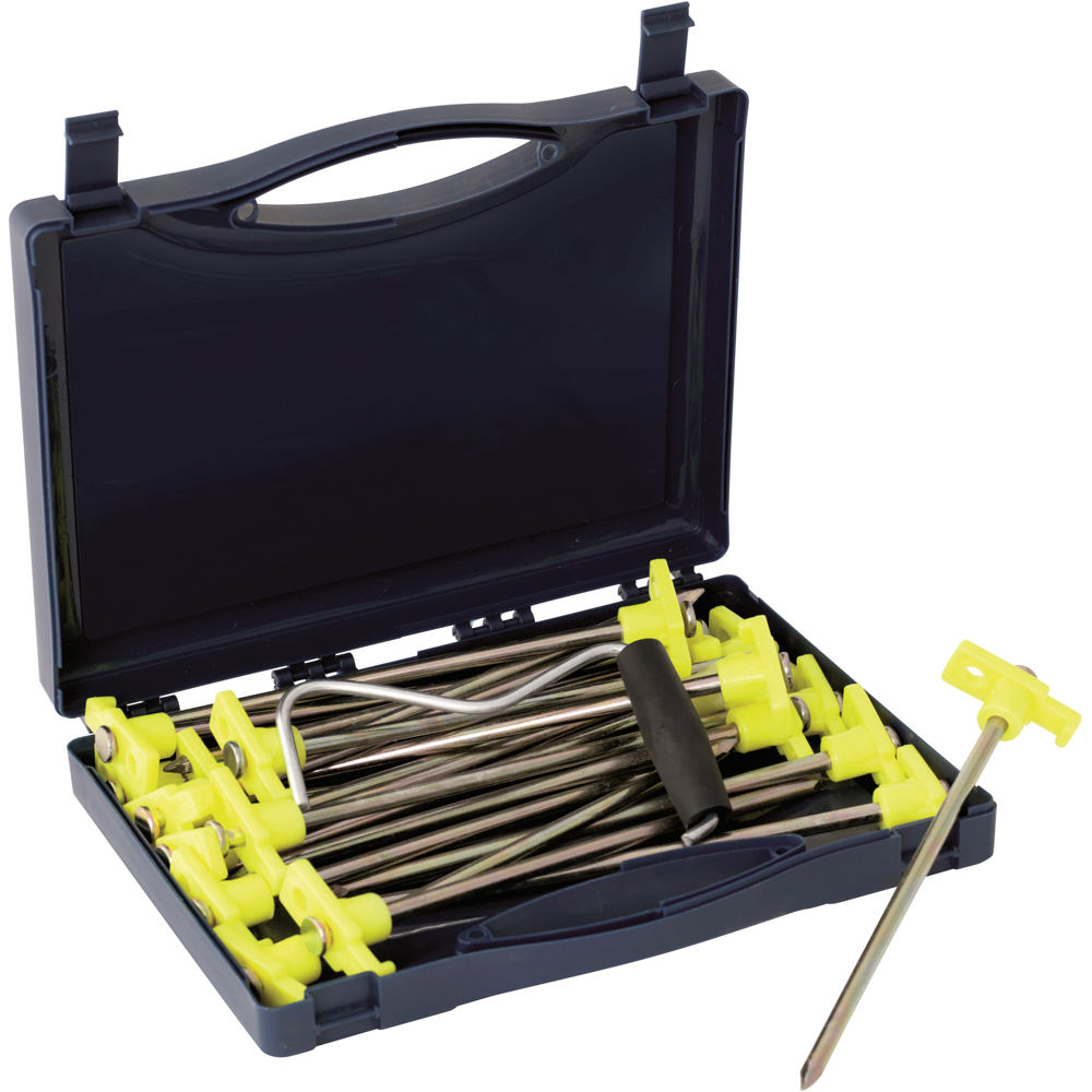 Outwell spike peg box 8 accesorios tiendas de campaña