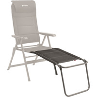 Outwell silla camping ZION FOOTREST vista frontal