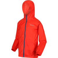 Regatta chubasquero impermeable niño Kid Pk It Jkt III RS vista frontal