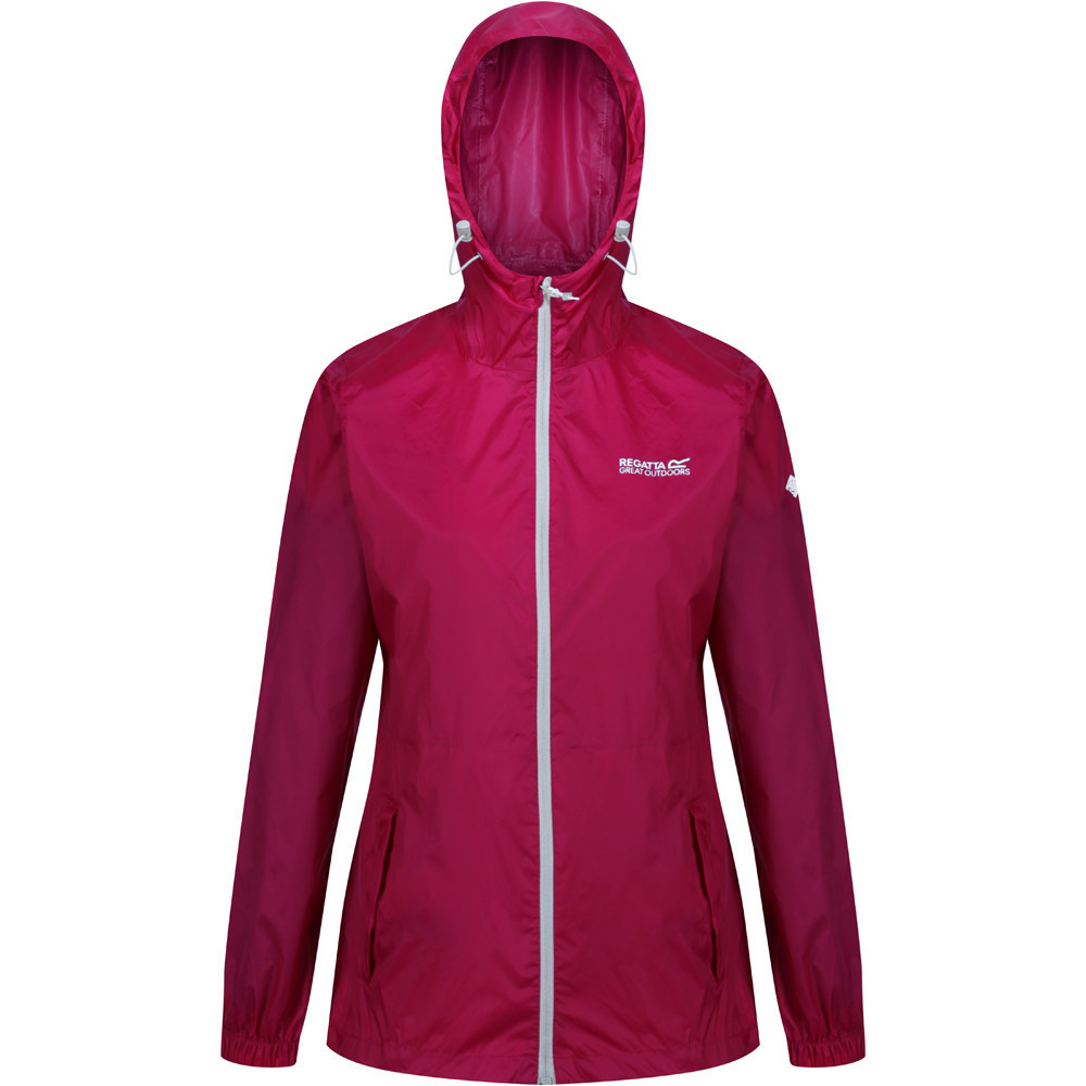 Regatta chaqueta impermeable mujer Wmn Pk It Jkt III GN vista frontal