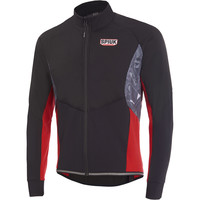 Spiuk cortavientos ciclismo hombre CHAQUETA UNIKA HOMBRE NEGRO vista frontal