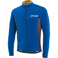 Spiuk cortavientos ciclismo hombre CHAQUETA BOREAS HOMBRE AZUL vista frontal