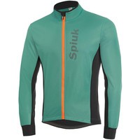 Spiuk cortavientos ciclismo hombre CHAQUETA ANATOMIC MEMBRANA HOMBRE VERDE vista frontal