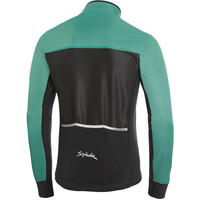 Spiuk cortavientos ciclismo hombre CHAQUETA ANATOMIC MEMBRANA HOMBRE VERDE vista trasera