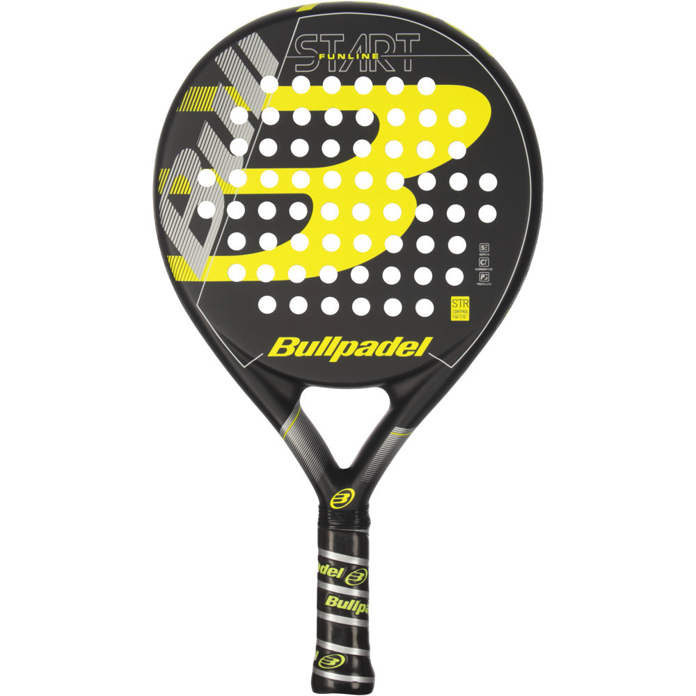 Bullpadel pala pádel adulto START 21 FS vista frontal