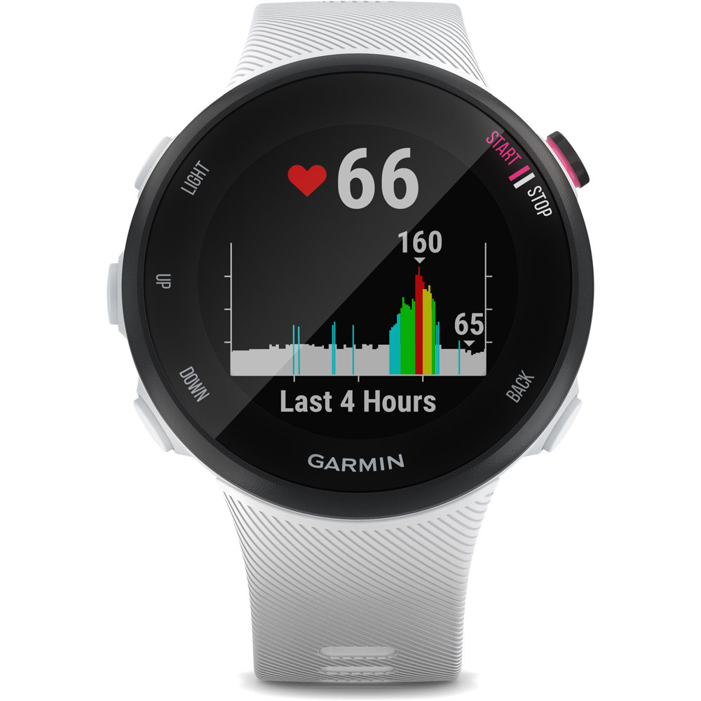 Garmin pulsómetros con gps Forerunner 45 Small BK WHI 04