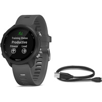 Garmin pulsómetros con gps Forerunner 245 BK SLATE vista frontal