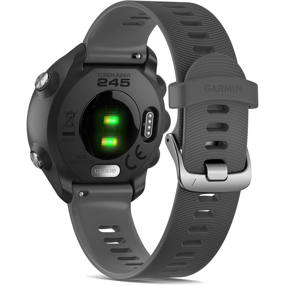 Garmin pulsómetros con gps Forerunner 245 BK SLATE 01