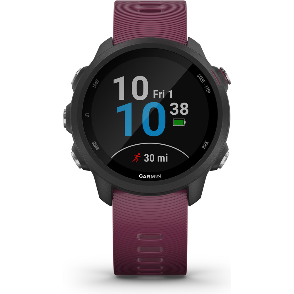 Garmin pulsómetros con gps Forerunner 245 BK MERLOT 05