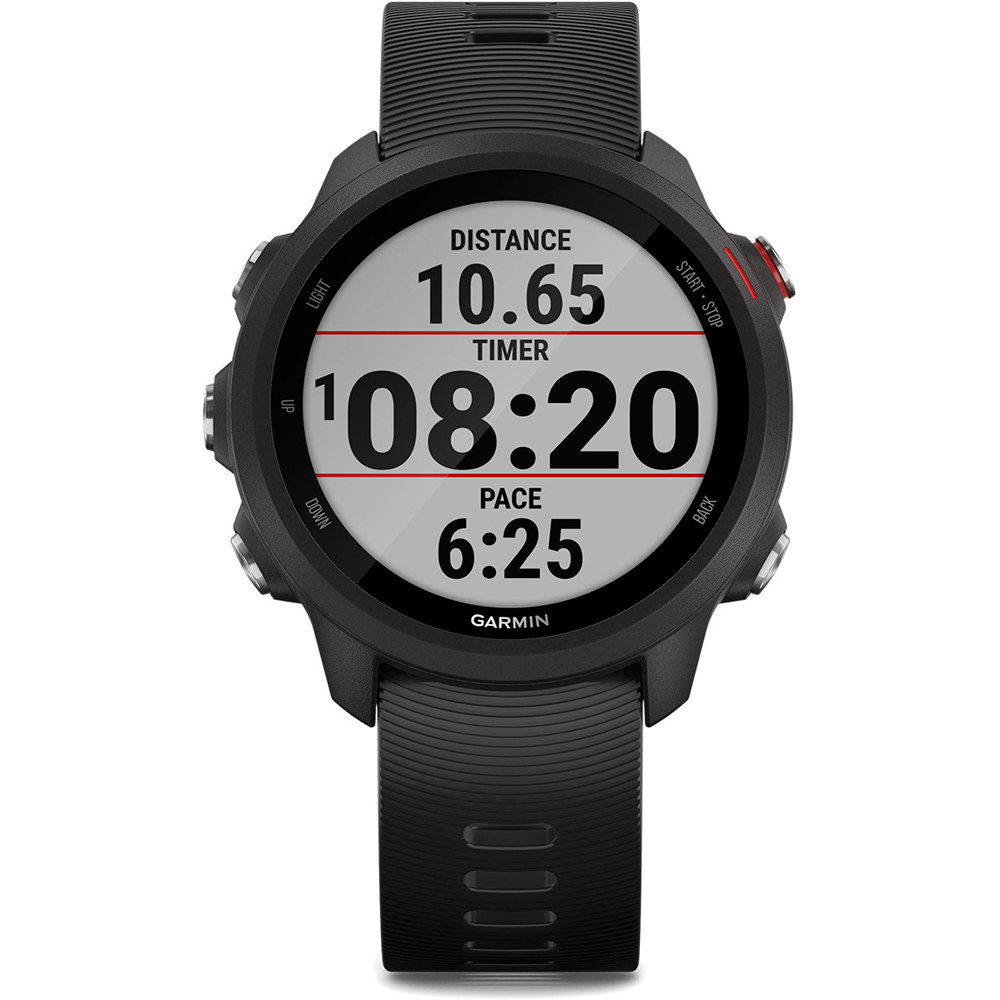 Garmin pulsómetros con gps Forerunner 245M (Music) BK RED 04