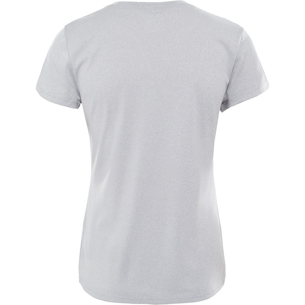 The North Face camiseta montaña manga corta mujer W REAXION AMP CR - E vista trasera