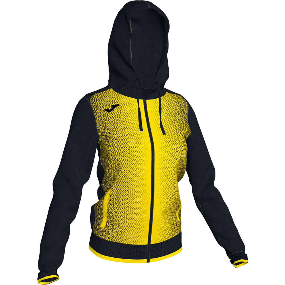 Joma sudadera entrenamiento fútbol CHAQUETA CAPUCHA SUPERNOVA MUJER vista frontal