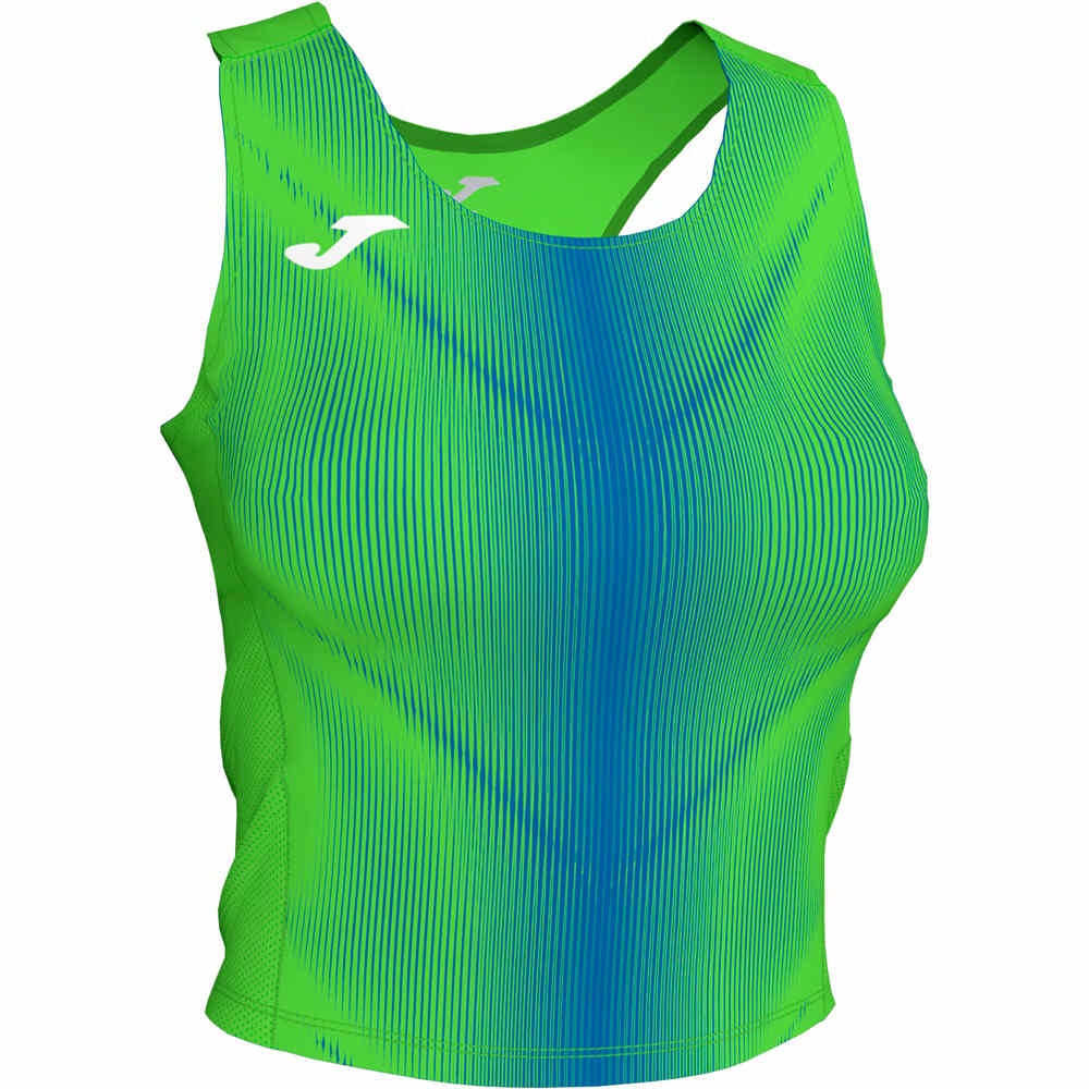 Joma body running mujer TOP OLIMPIA vista frontal