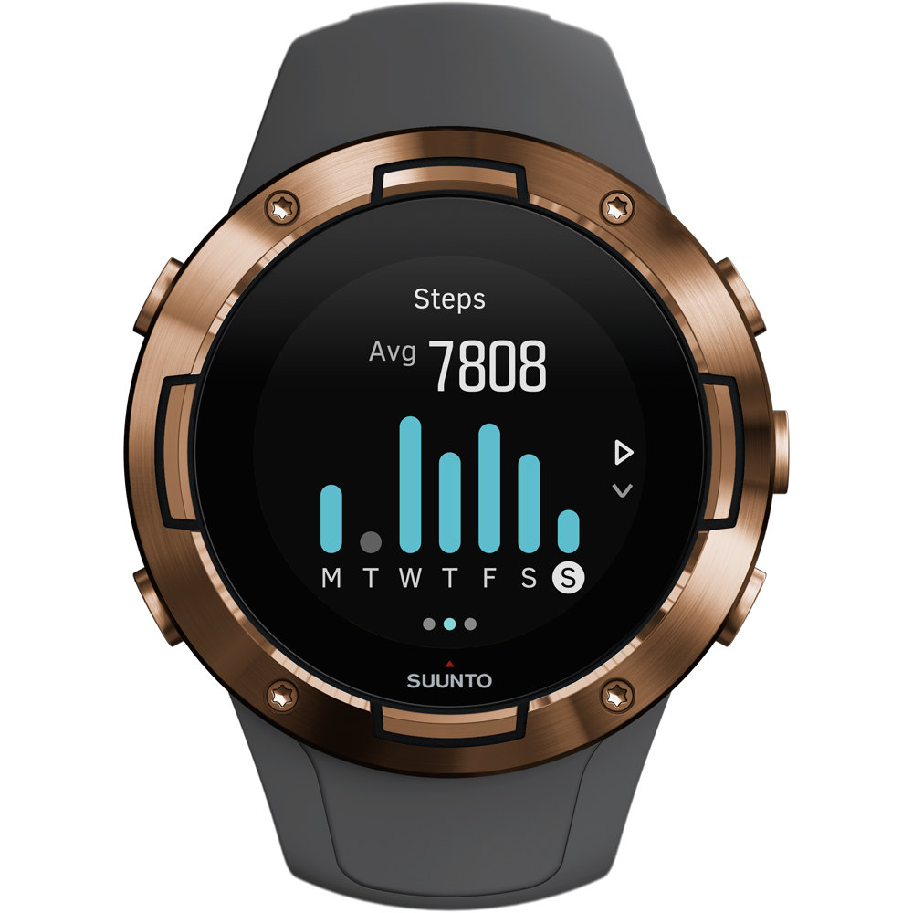 Suunto pulsómetros con gps SUUNTO 5 G1 GRAPHITE COPPER Key Account 07