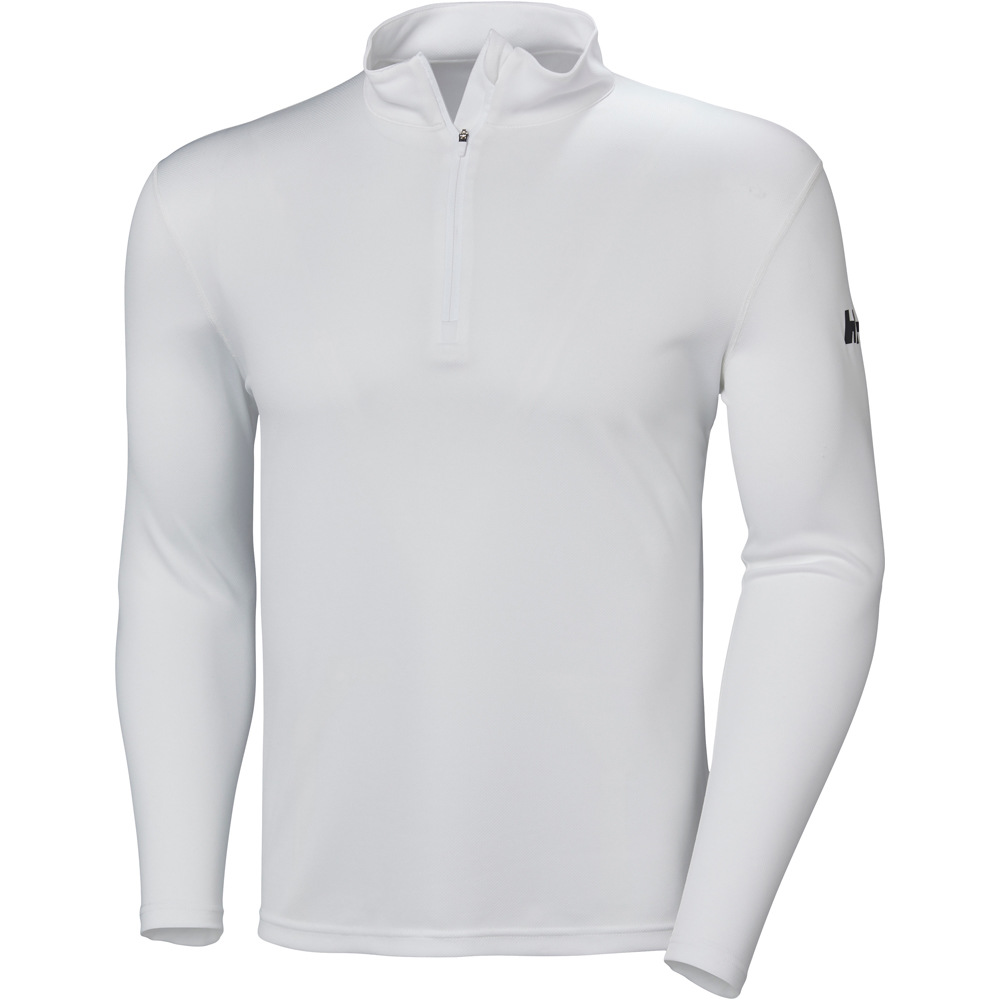 Helly Hansen camiseta térmica manga larga hombre HH TECH 1/2 ZIP vista frontal