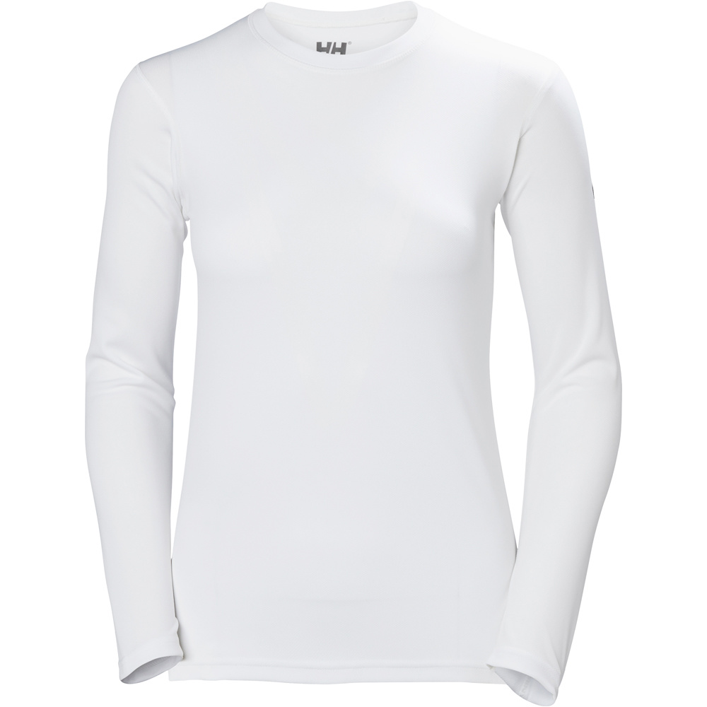 Helly Hansen camiseta térmica manga larga mujer W HH TECH CREW vista frontal