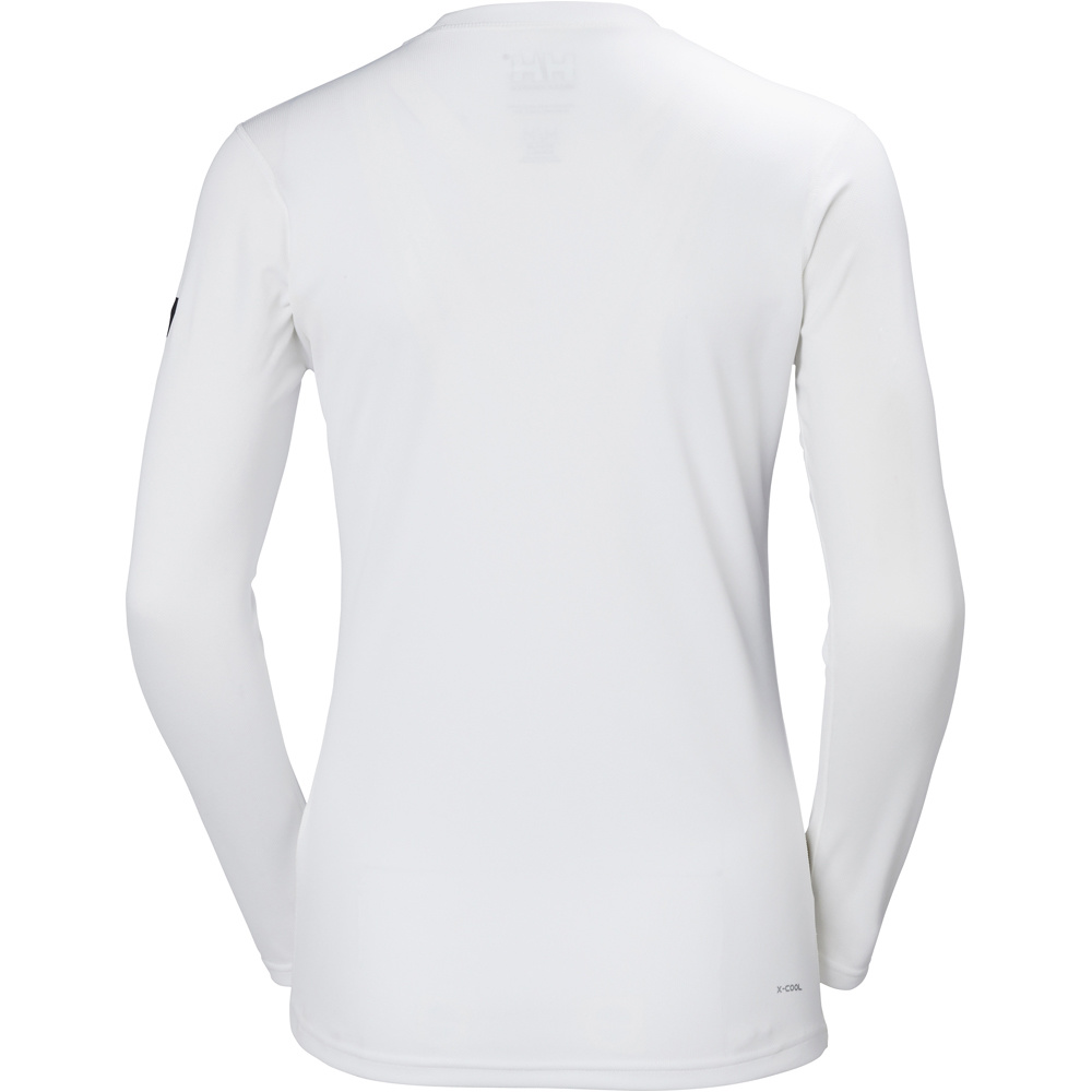 Helly Hansen camiseta térmica manga larga mujer W HH TECH CREW vista trasera