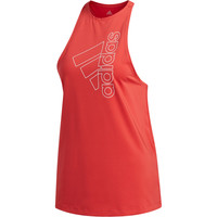 adidas camiseta tirantes fitness mujer TECH BOS TANK vista frontal