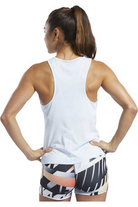 Reebok camiseta tirantes fitness mujer RC AC + Cotton Tank vista trasera