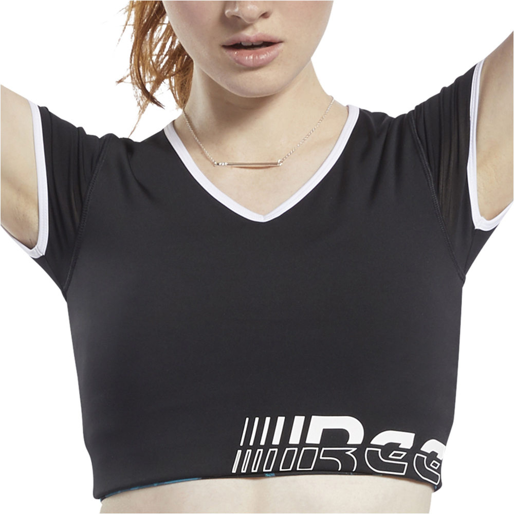 Reebok camisetas fitness mujer WOR MYT Bralette Tee vista detalle