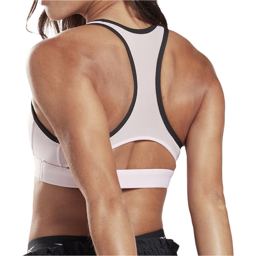 Reebok sujetadores deportivos S Hero Racer Pad Bra-Read 06