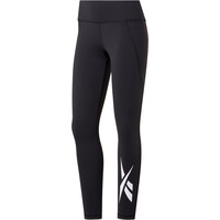 Reebok pantalones y mallas cortas fitness mujer TS LUX TIGHT 2.0- Graphic vista frontal