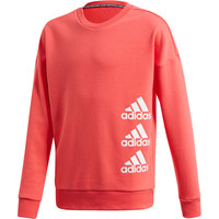 adidas sudadera niña JG MH CREW vista frontal