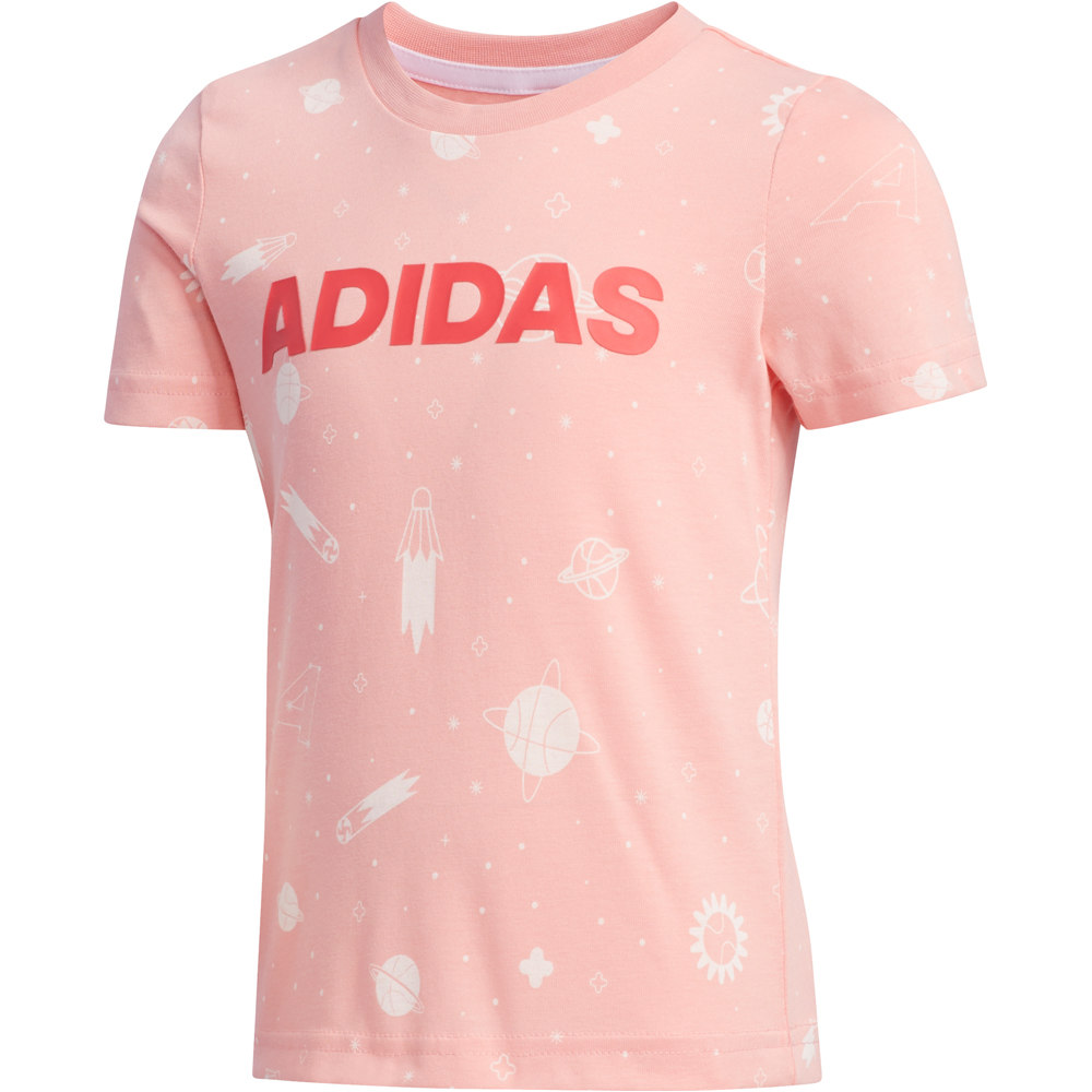 adidas camiseta junior niña LG ST SUM SHIRT vista frontal