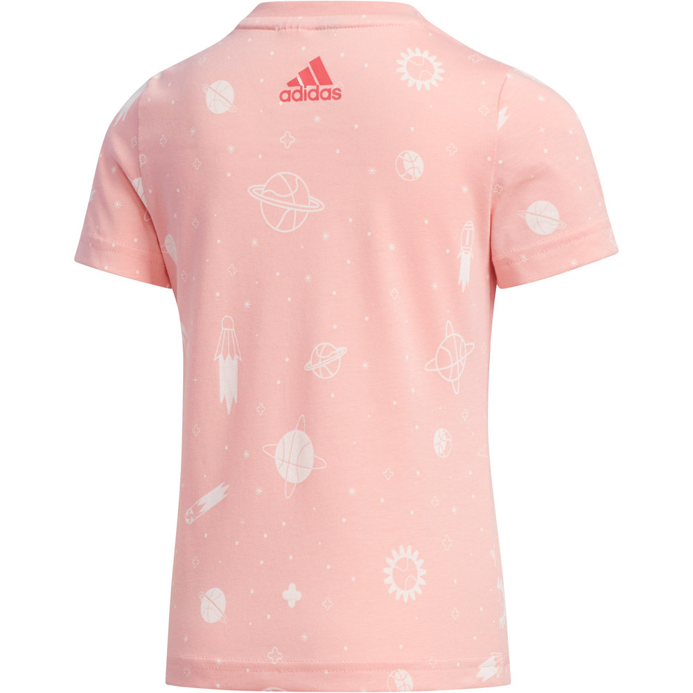 adidas camiseta junior niña LG ST SUM SHIRT vista trasera