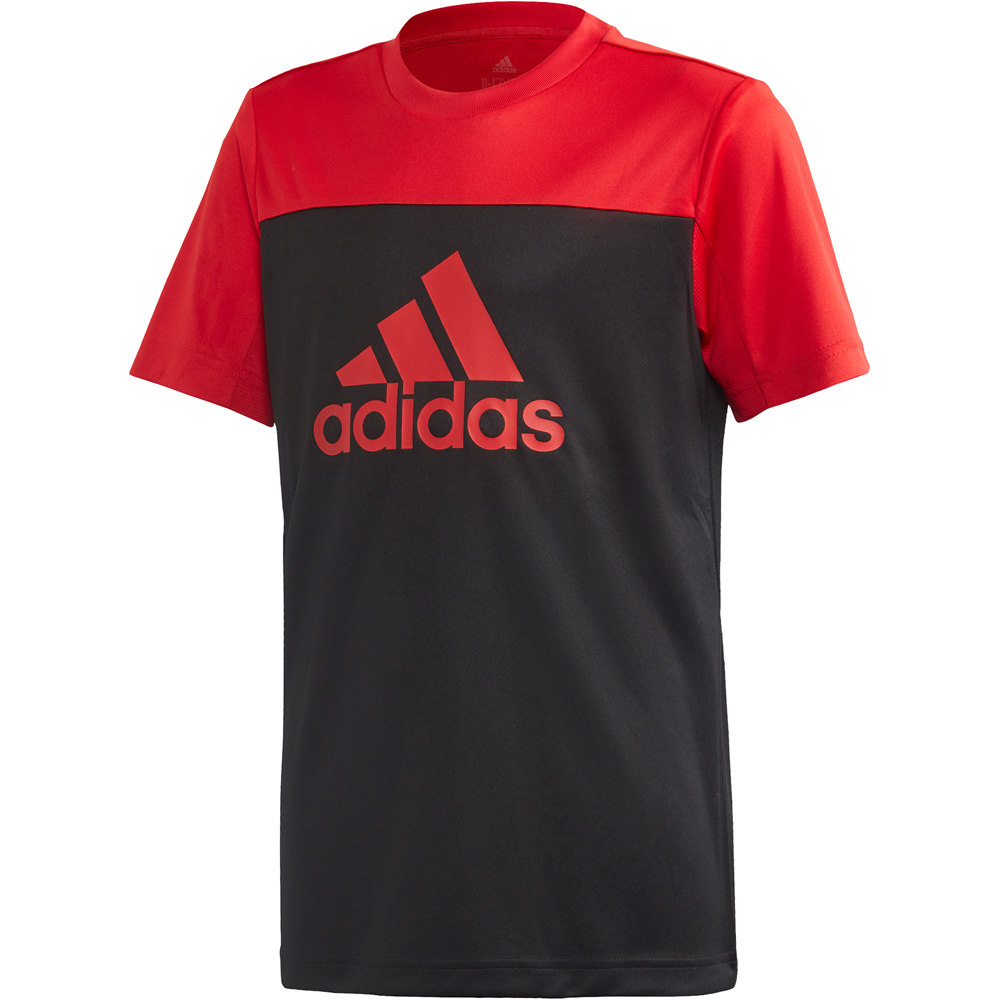 adidas camiseta manga larga niño YB TR EQ TEE vista frontal