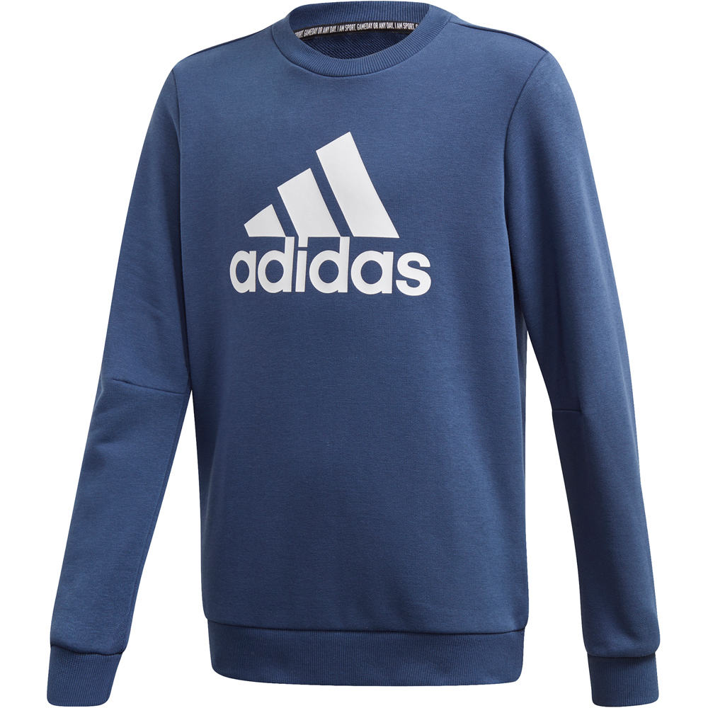 adidas sudadera niño JB MH CREW vista frontal