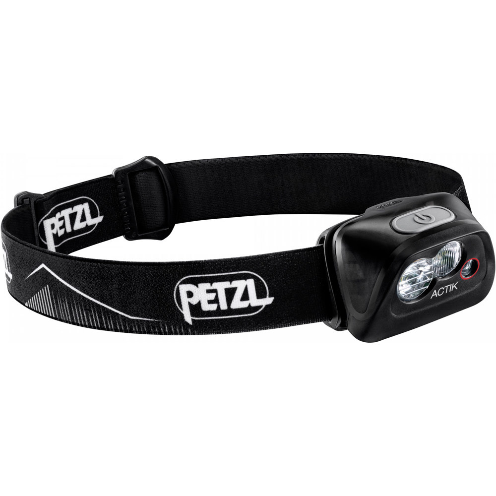 Petzl frontal ACTIK Linterna frontal compacta 350 lm. vista frontal