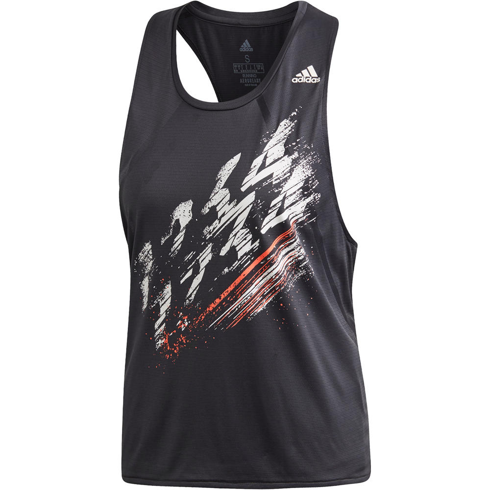 adidas camiseta técnica tirantes mujer SPEED TANK W vista frontal