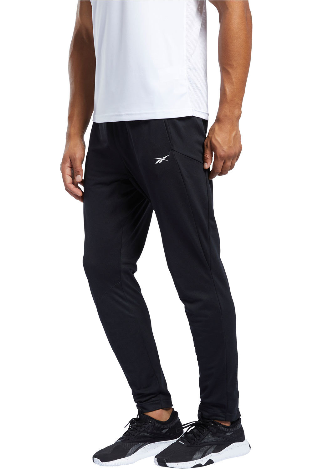 Reebok pantalon fitness hombre WOR KNIT PANT vista frontal