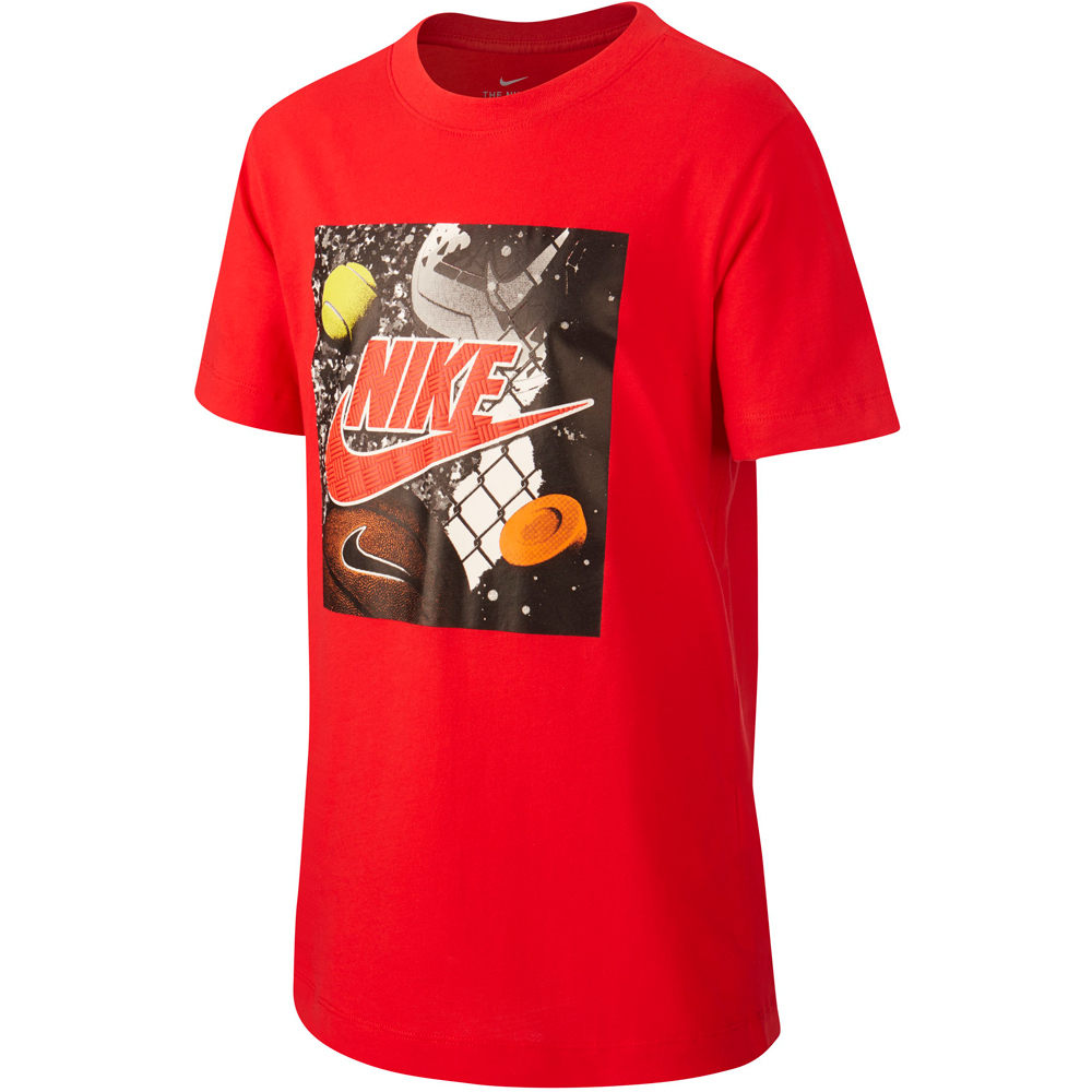 Nike camiseta manga corta niño B NSW TEE PLAYGROUND FUTURA vista frontal