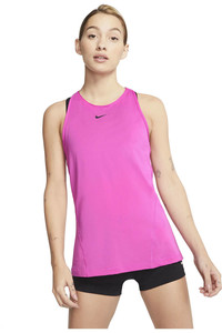 Nike camiseta tirantes fitness mujer W NP TANK ALL OVER MESH vista frontal