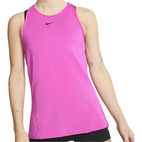 Nike camiseta tirantes fitness mujer W NP TANK ALL OVER MESH vista detalle