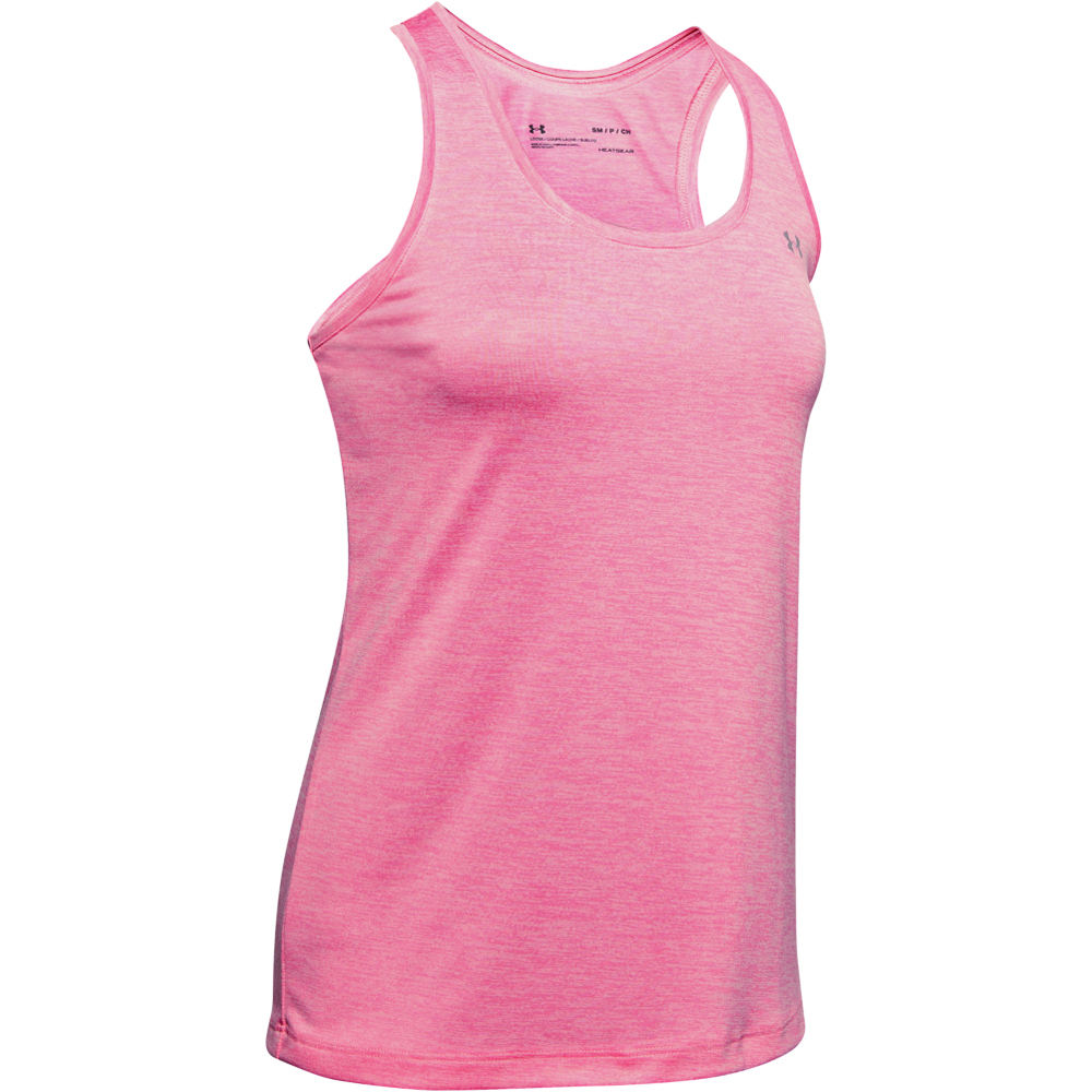 Under Armour camiseta tirantes fitness mujer Tech Tank - Twist- vista frontal