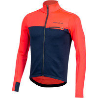 Pearl Izumi maillot manga larga hombre MAILLOT INTERVAL THERMAL ROJO ATOMIC/NAVY vista frontal