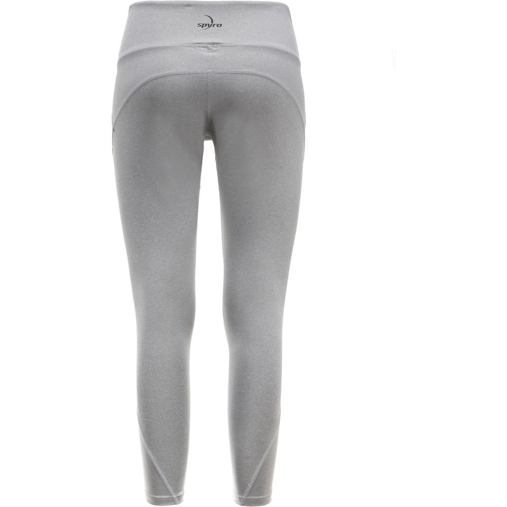 Spyro pantalones y mallas largas fitness mujer P-LAMARR vista trasera