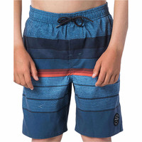 Rip Curl bañador playa niño RAPTURE EASY FIT BOY vista frontal